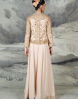 Baby Pink Anarkali Set | Baroda
