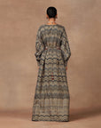 Black - Gold Kaftan Set | Muraqqa