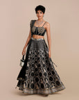 Black - Pearl Ivory Skirt Set