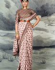 Blush Pink Saree Set