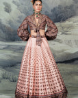 Blush Pink Skirt Set