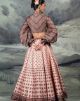 Blush Pink Skirt Set