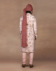 Blush Ivory Sherwani Set | Muraqqa