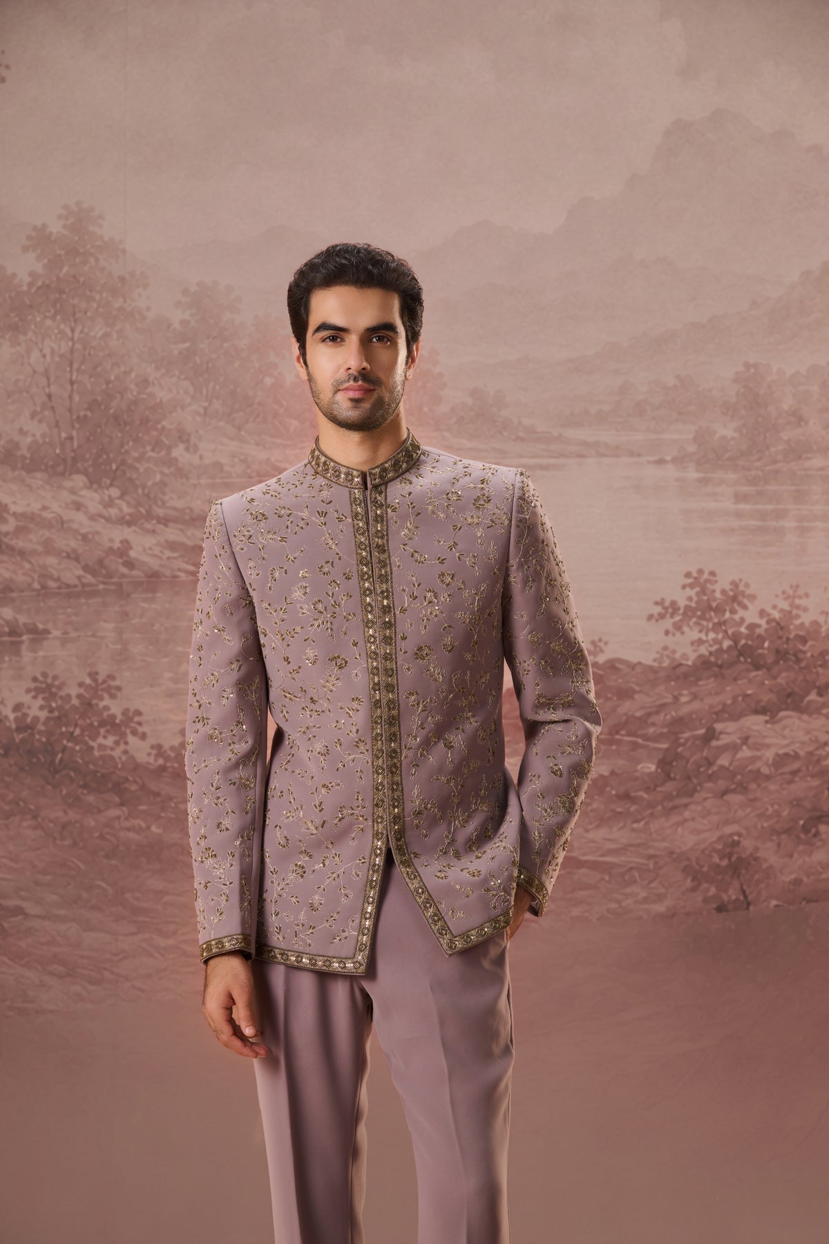 Gulrez Bandhgala Set