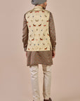 Creme Ivory Nehru Jacket