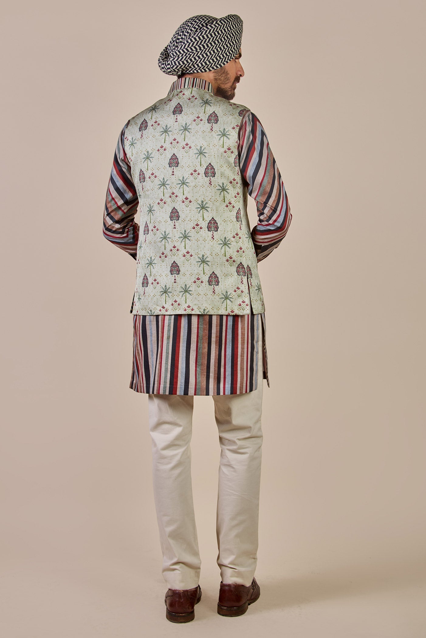 Mint Green Nehru Jacket