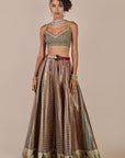 Creme Ivory - Multi Hued Skirt Set