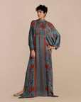 Cerulean Blue Kaftan