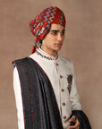 Charcoal Black Stole | Muraqqa