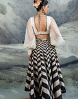 Chevron Skirt Set