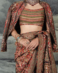 Classic Red Alika Jacket | Baroda