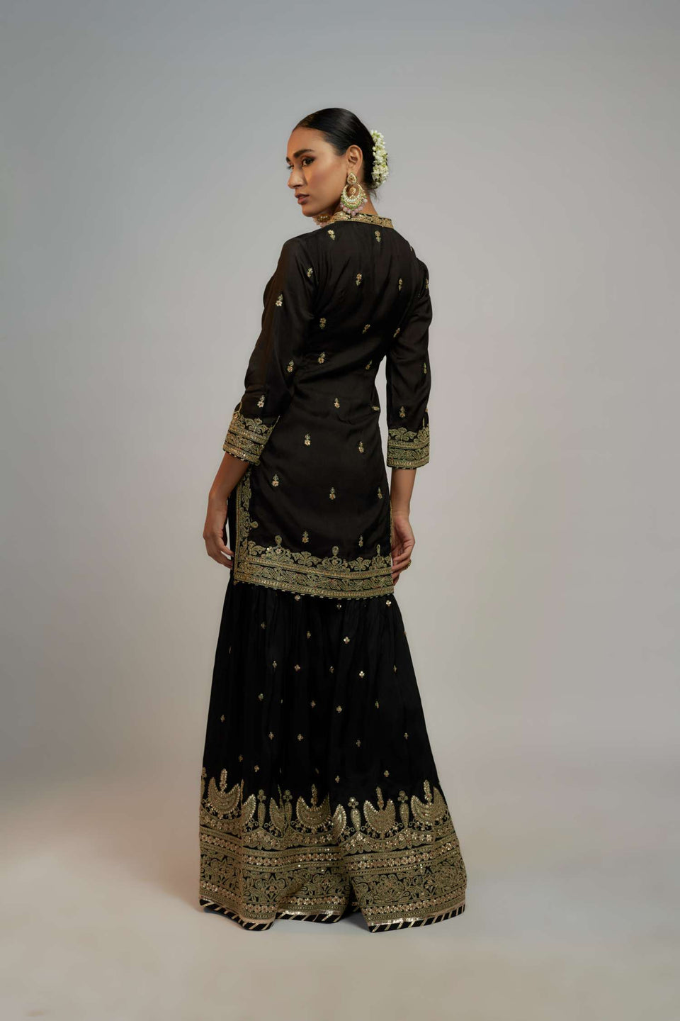 Golconda Shiddhat Sharara Set - Ready to Ship
