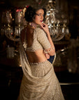 Champagne Pearl Lehenga Set