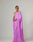 Mauve Saree Set
