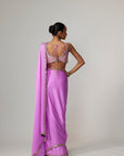 Mauve Saree Set