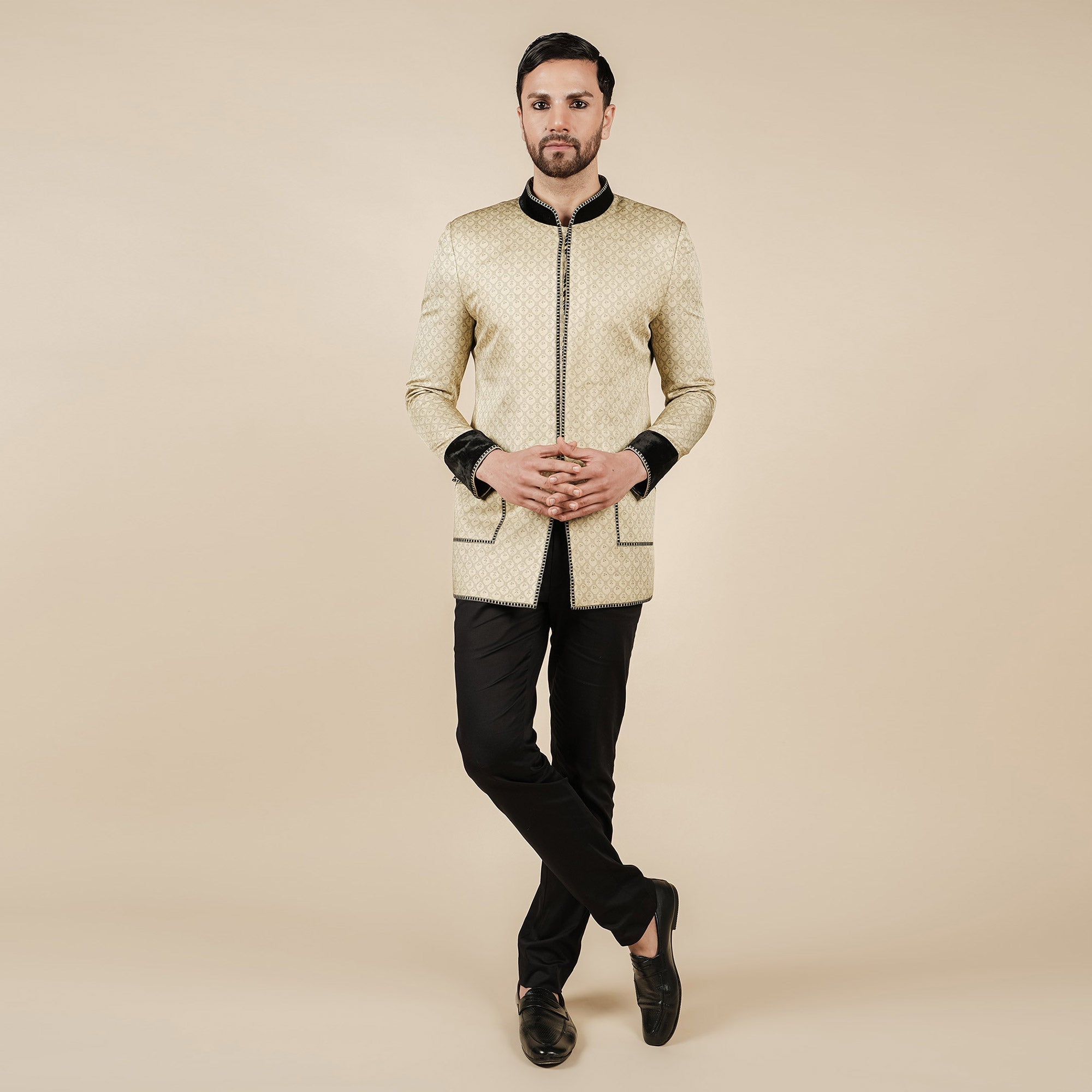 Creme Ivory Bandhgala