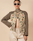Creme - Ivory Reversible Ika Jacket