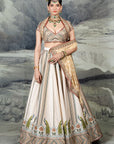 Cream Ivory Skirt Set | Baroda