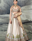 Cream Ivory Skirt Set | Baroda