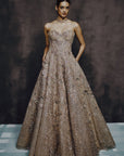 Opaline Bloom Ball Gown