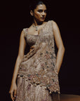 Dewdrop Mirage Drape Saree