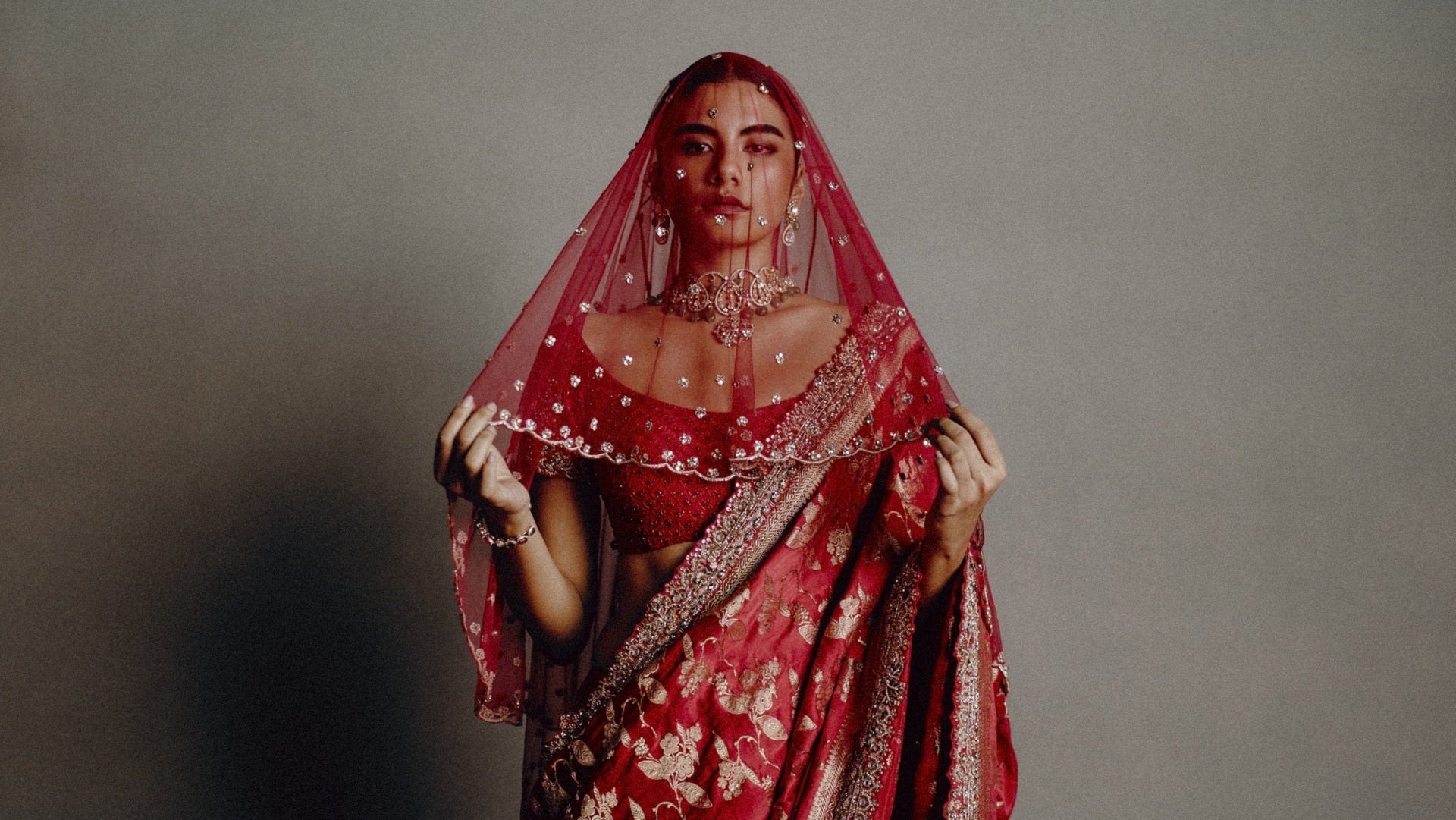 Red Epiphany Bridal Saree