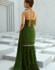 Bianca Corset Pre Drape Saree
