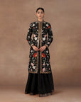 Deep Black Jacket Set