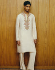 The Elias Ivory Kurta Set