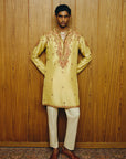 Sunlit Kashidakari Kurta Set
