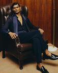 Navy Nocturne Shirt and Pant Set