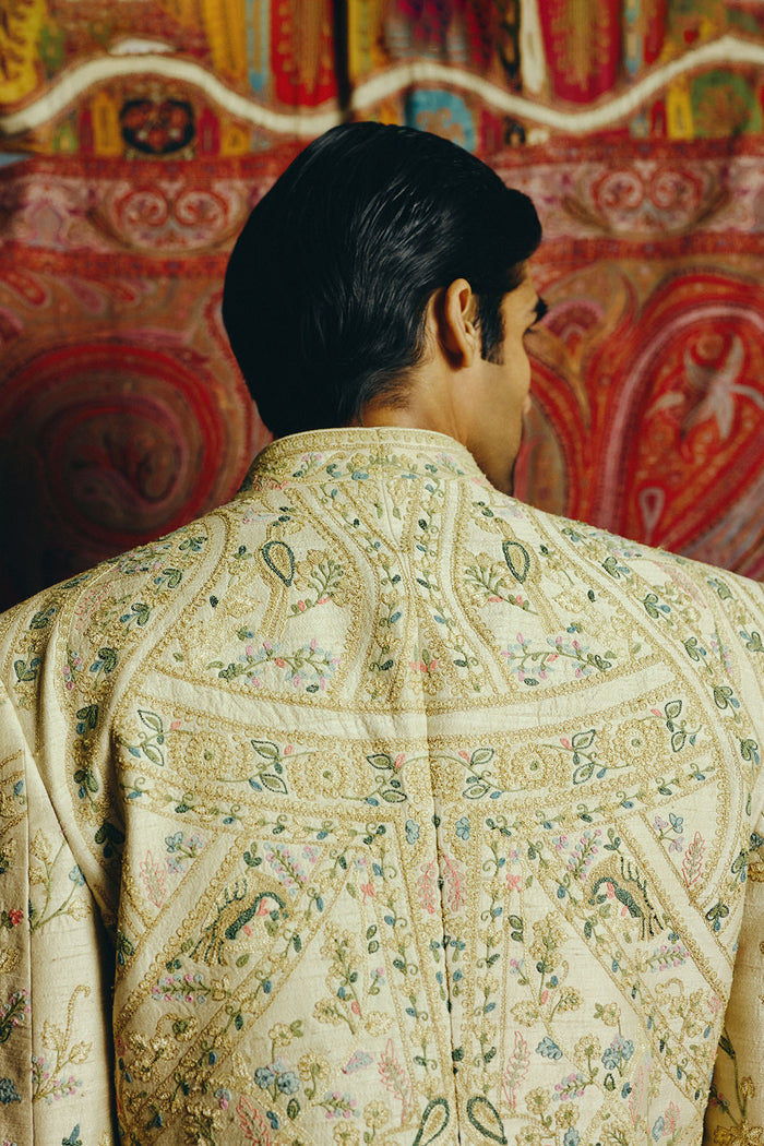 Imperial Pista Open Jacket with Kurta &amp; Pant Set