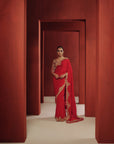 Opaline Bridal Saree
