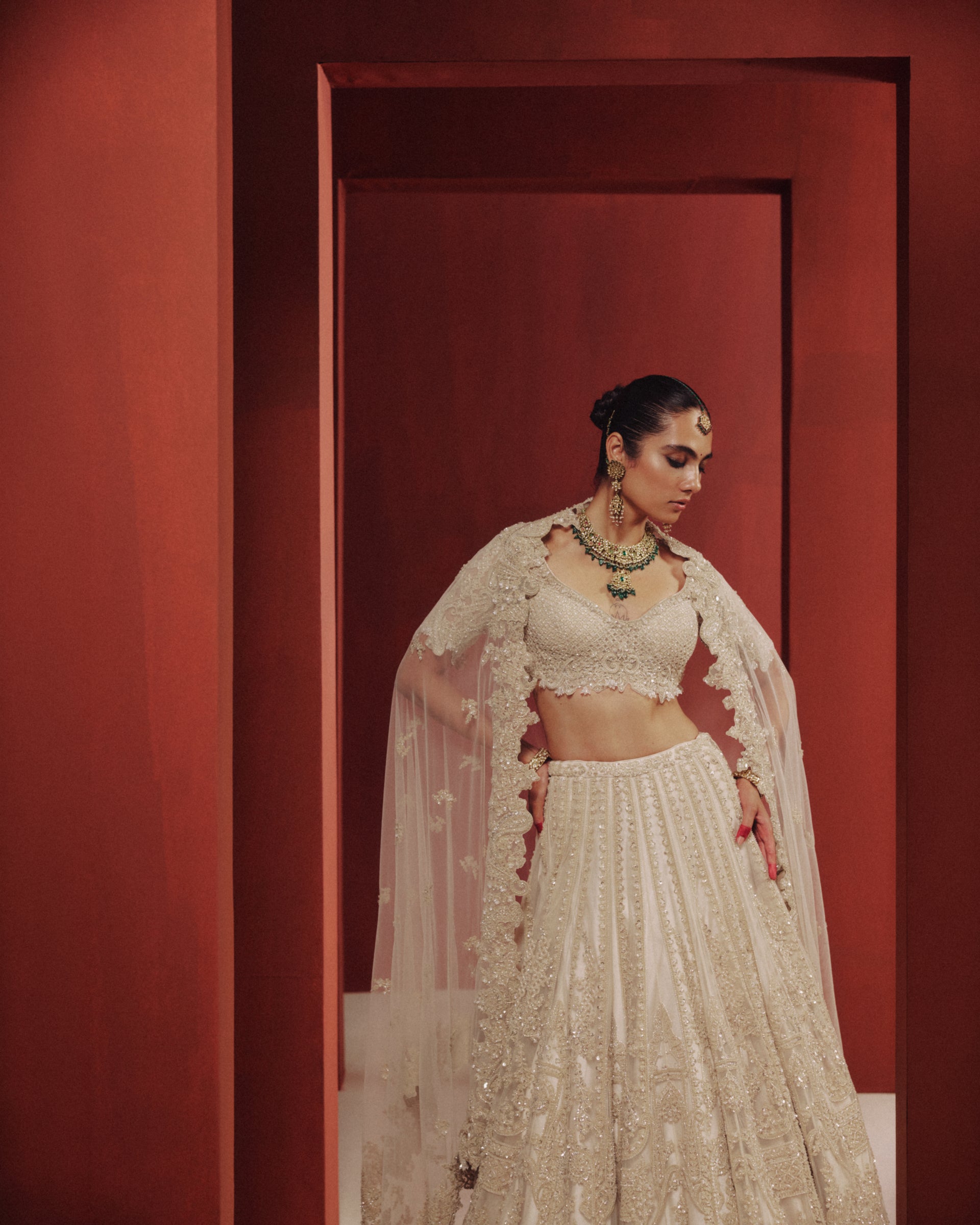 Pearl Élan Bridal Lehenga