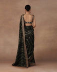 Emerald Green Saree Set
