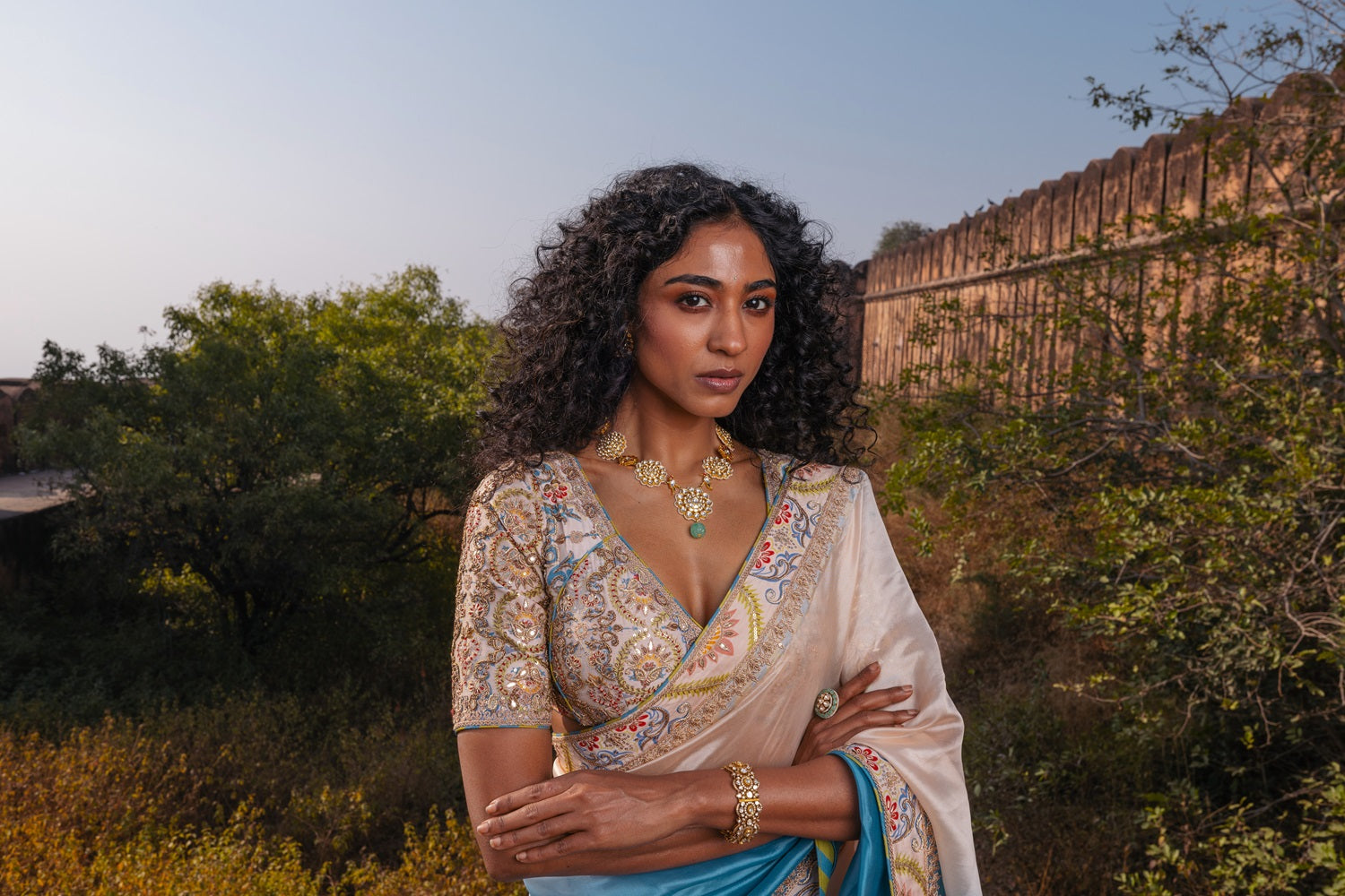 The Ombré Saree