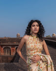 Classic Printed Saree Set
