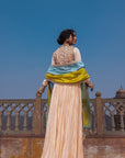Buttercup Anarkali Koti  set