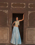 Artistic Coin Top and Skirt