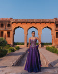 Baingani Chadi Lehenga Set