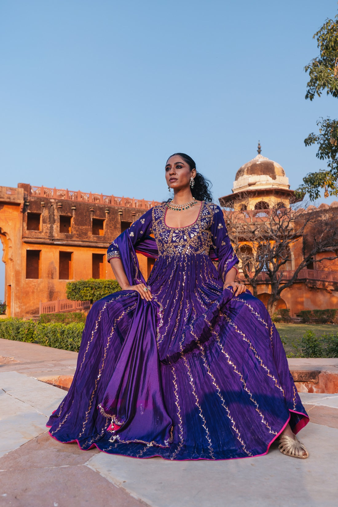 Classic Anarkali Set
