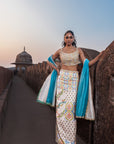 Crop Top Skirt Set