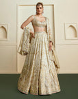 Haniya Lehenga Set - Gold