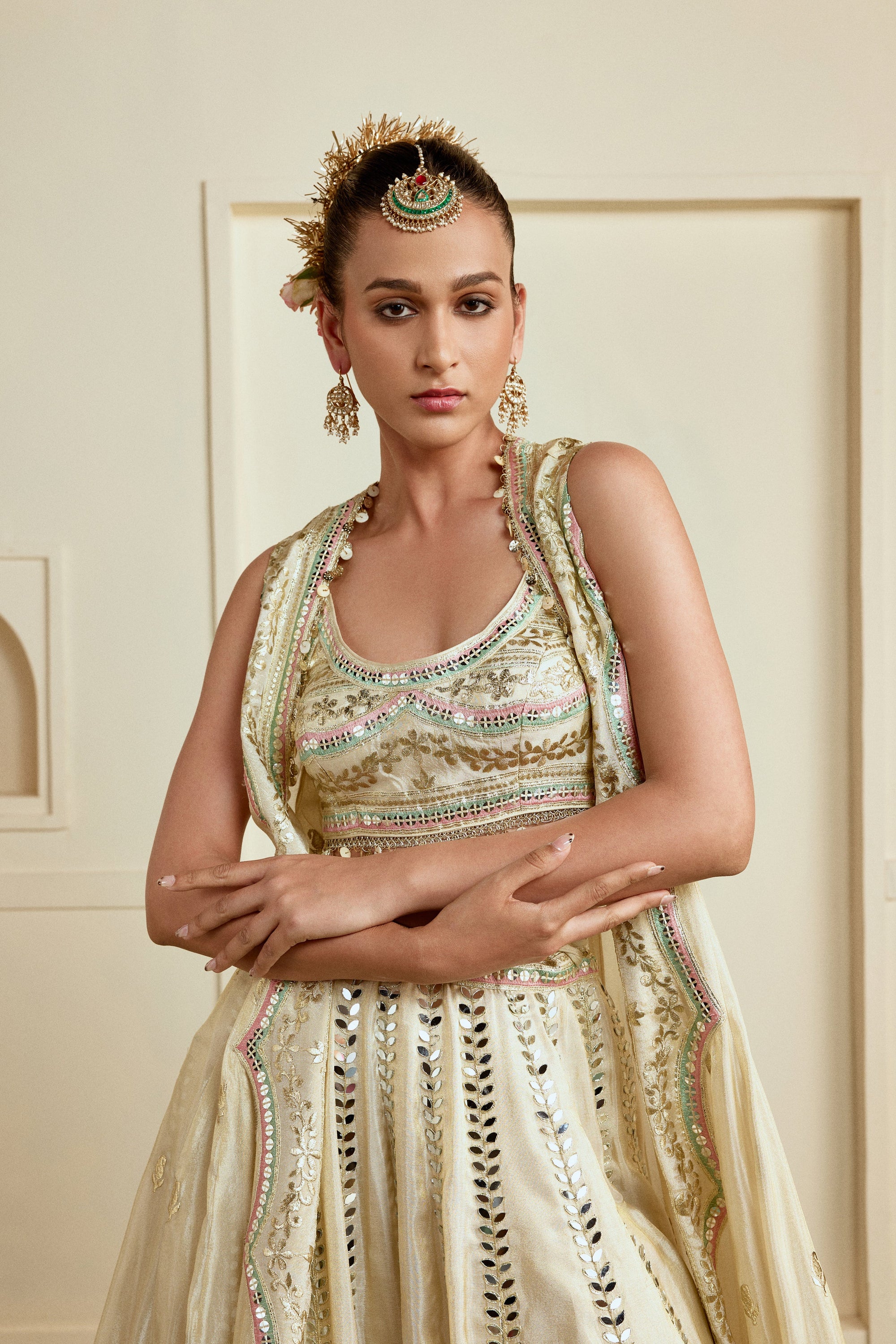 Suhana Lehenga Set - Gold