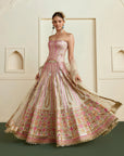 Ameesha Lehenga Set - Beige