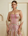 Ameesha Lehenga Set - Beige
