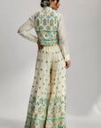 Aditi Rao Hydari In Amara Jacket Set With Flared Pants - Ready to Ship