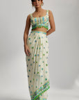 Amina Drape Skirt Set