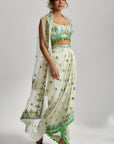 Amina Drape Skirt Set