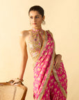 Labdhi Saree Set - Pink